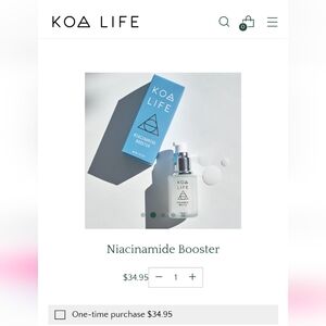 Koa Life Niacinamide Booster